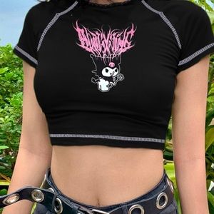 Gothic Vintage T-shirt For women excellent quality